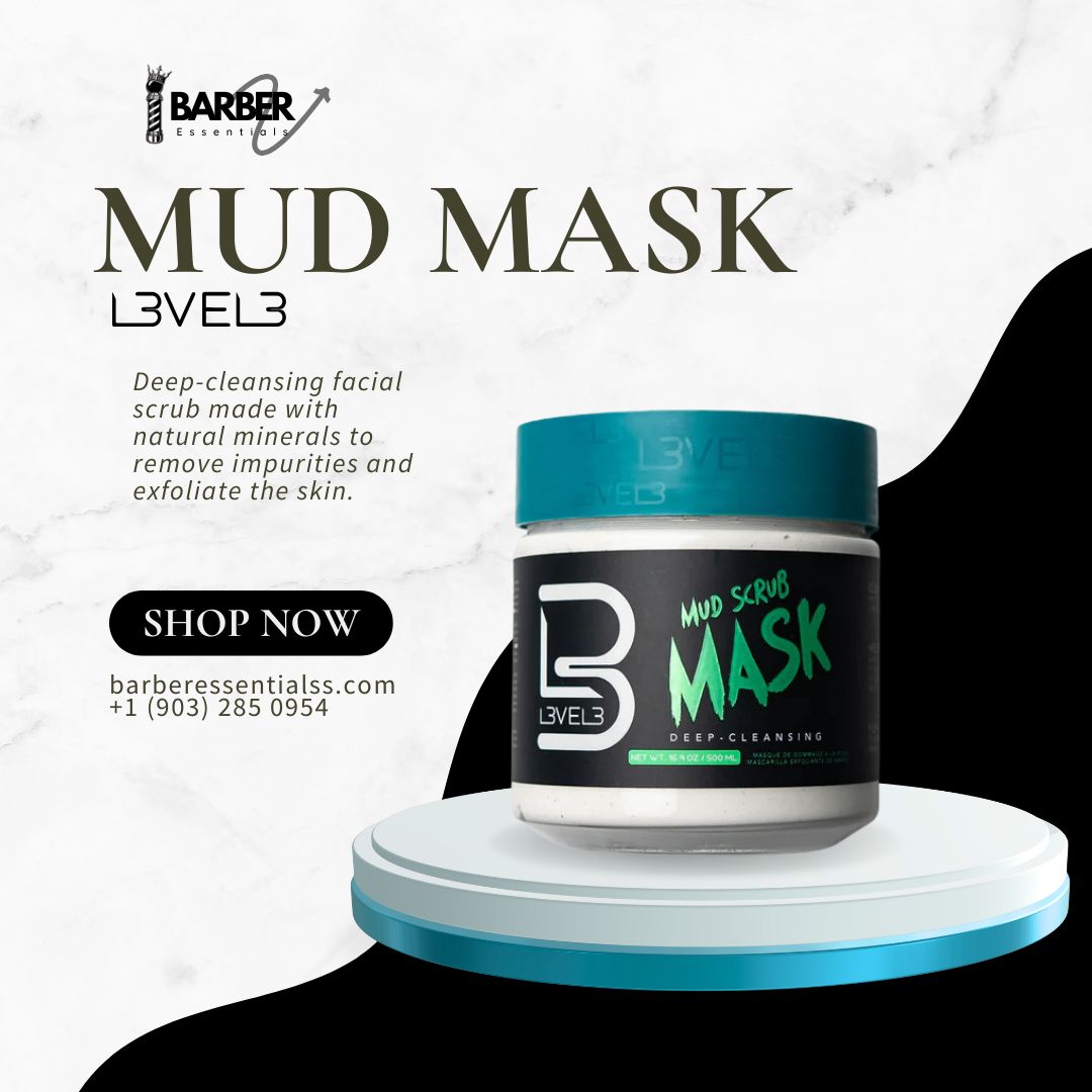 Level 3 Mud Facial Scrub 16.9 OZ