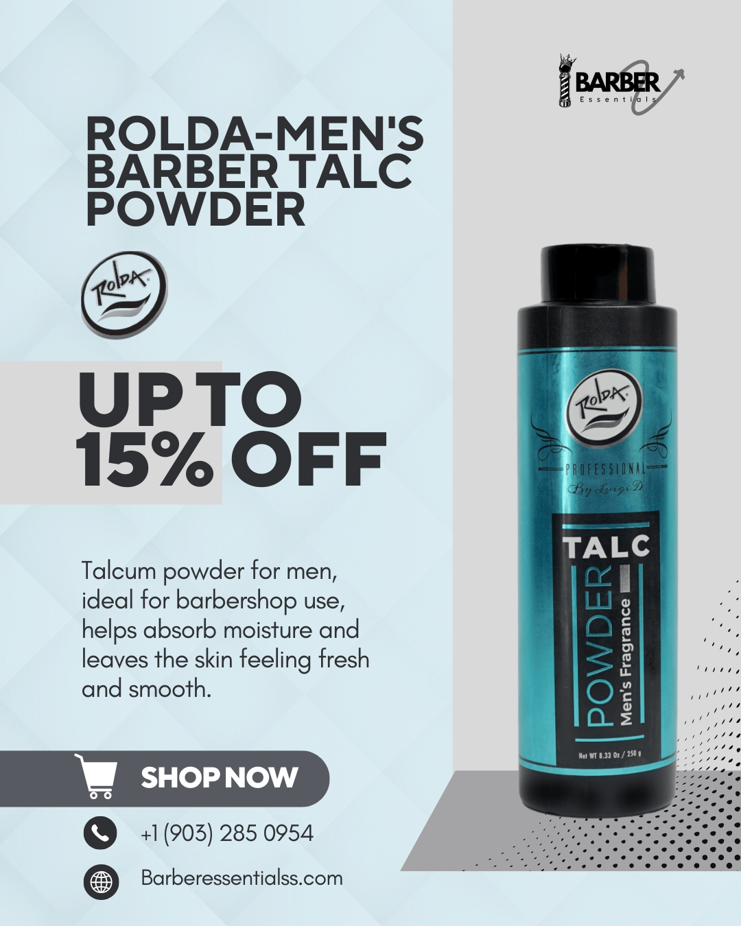 Rolda - Talc Powder (250g)