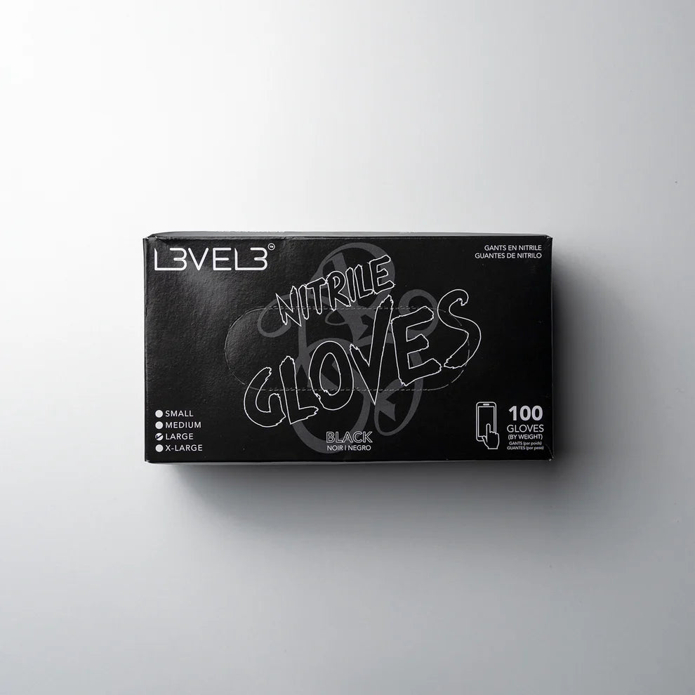 Level 3 Professional Nitrile Gloves (100 u)