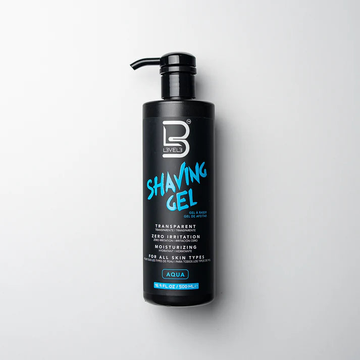 Level 3 Transparent Shaving Gel 16.9 FL OZ