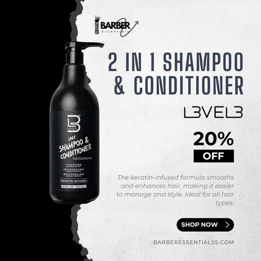 Level 3 - 2 IN 1 Shampoo & Conditioner