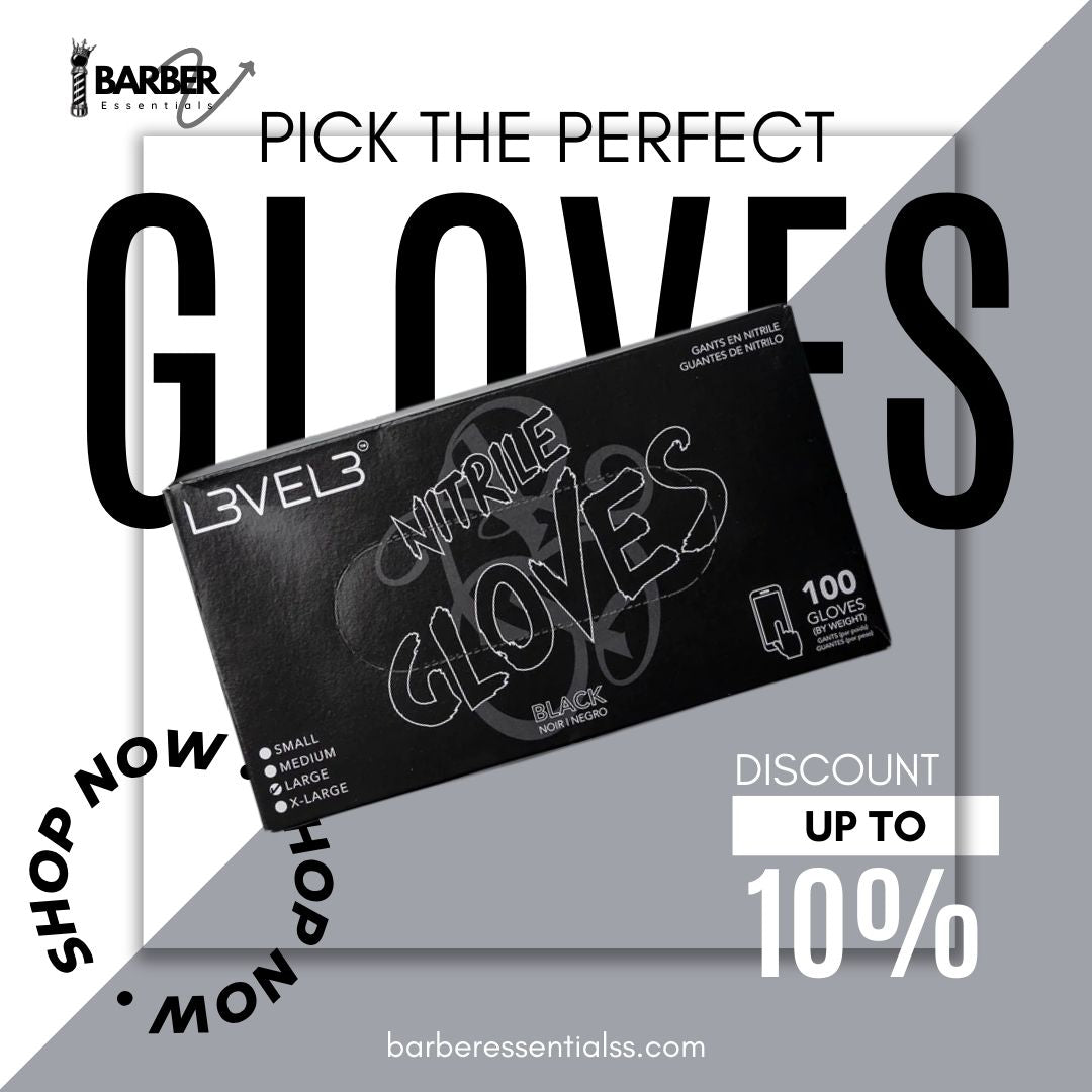 Level 3 Professional Nitrile Gloves (100 u)