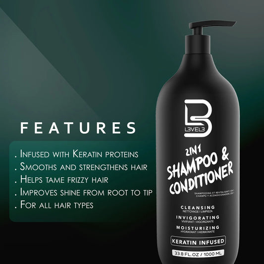 Level 3 - 2 IN 1 Shampoo & Conditioner